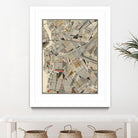 Modern Map of Brooklyn by Nikki Galapon on GIANT ART - maps & flags