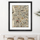 Modern Map of Brooklyn by Nikki Galapon on GIANT ART - maps & flags