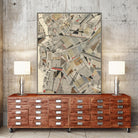 Modern Map of Brooklyn by Nikki Galapon on GIANT ART - maps & flags