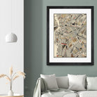 Modern Map of Brooklyn by Nikki Galapon on GIANT ART - maps & flags