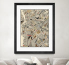 Modern Map of Brooklyn by Nikki Galapon on GIANT ART - maps & flags