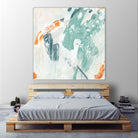 Current Synergy I by June Erica Vess on GIANT ART - green abstract