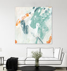 Current Synergy I by June Erica Vess on GIANT ART - green abstract