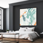 Current Synergy I by June Erica Vess on GIANT ART - green abstract