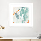 Current Synergy I by June Erica Vess on GIANT ART - green abstract