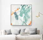 Current Synergy I by June Erica Vess on GIANT ART - green abstract