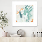 Current Synergy I by June Erica Vess on GIANT ART - green abstract