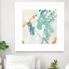 Current Synergy I by June Erica Vess on GIANT ART - green abstract