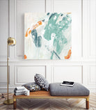 Current Synergy I by June Erica Vess on GIANT ART - green abstract