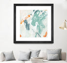 Current Synergy I by June Erica Vess on GIANT ART - green abstract