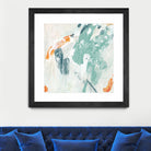 Current Synergy I by June Erica Vess on GIANT ART - green abstract