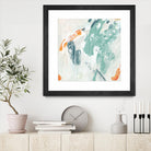 Current Synergy I by June Erica Vess on GIANT ART - green abstract