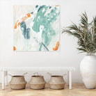 Current Synergy I by June Erica Vess on GIANT ART - green abstract