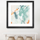 Current Synergy I by June Erica Vess on GIANT ART - green abstract