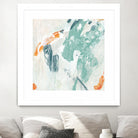 Current Synergy I by June Erica Vess on GIANT ART - green abstract