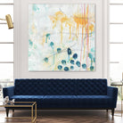 Momentum II by June Erica Vess on GIANT ART - blue abstract