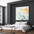 Momentum II by June Erica Vess on GIANT ART - blue abstract