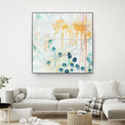 Momentum II by June Erica Vess on GIANT ART - blue abstract