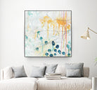 Momentum II by June Erica Vess on GIANT ART - blue abstract