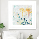 Momentum II by June Erica Vess on GIANT ART - blue abstract