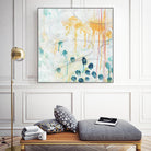 Momentum II by June Erica Vess on GIANT ART - blue abstract