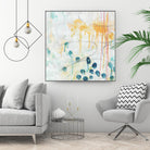 Momentum II by June Erica Vess on GIANT ART - blue abstract