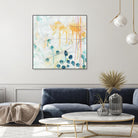 Momentum II by June Erica Vess on GIANT ART - blue abstract