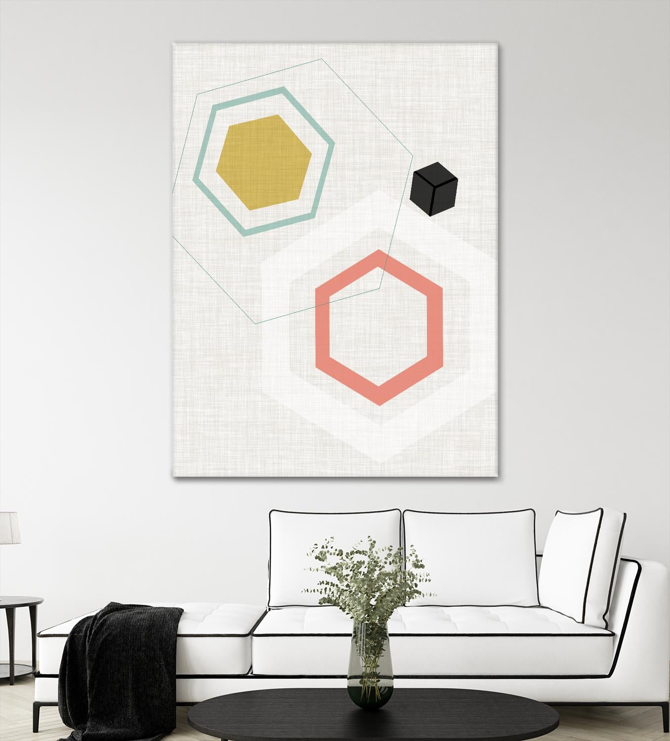 Mod Geometry II by Jarman Fagalde on GIANT ART - abstract