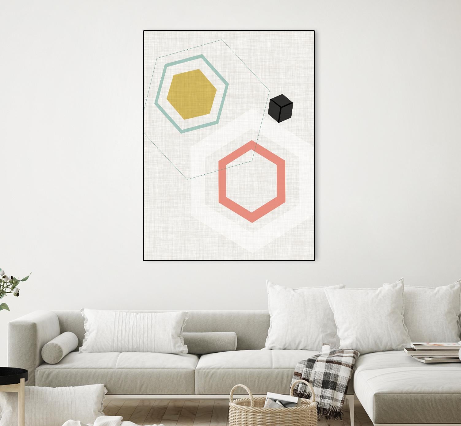 Mod Geometry II by Jarman Fagalde on GIANT ART - abstract