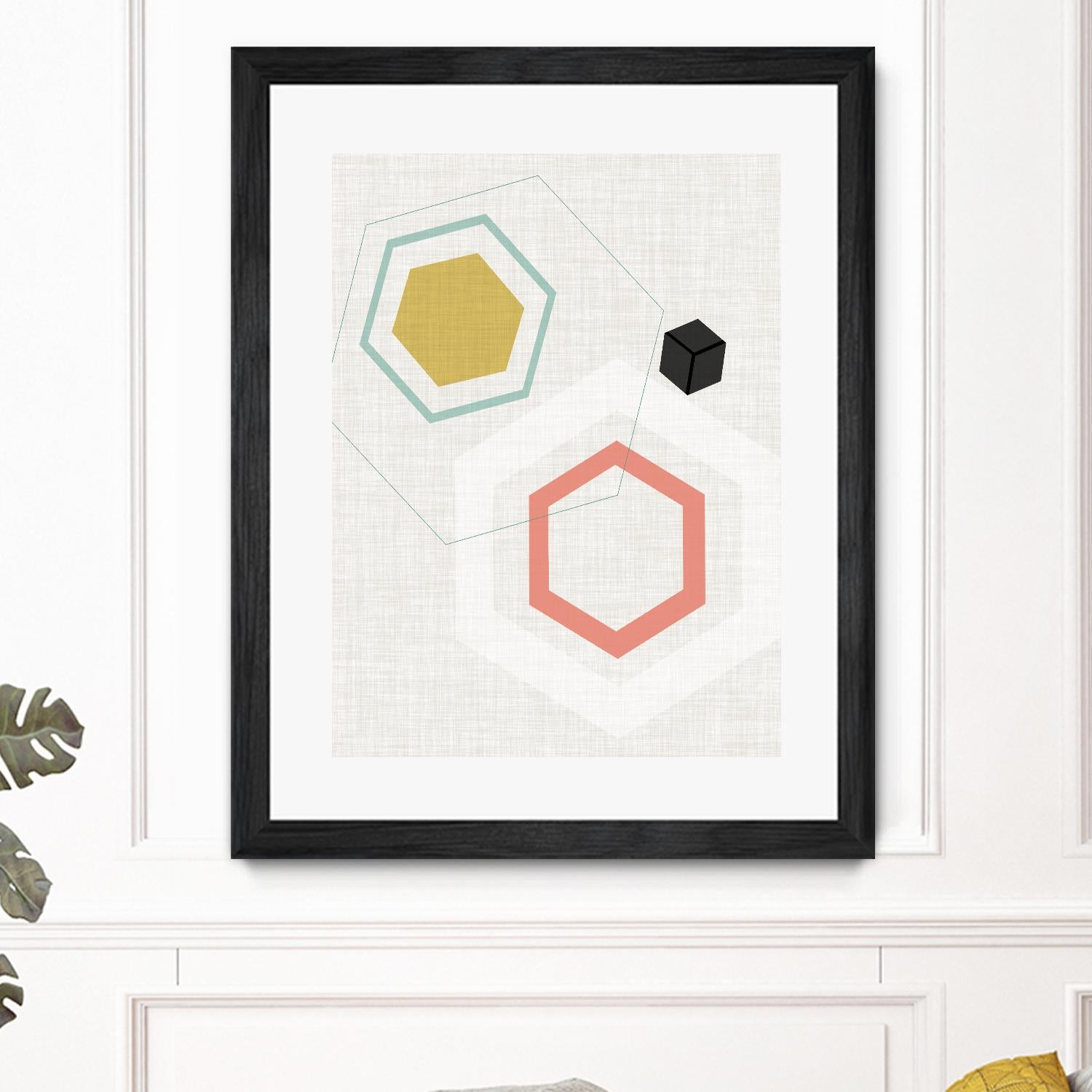 Mod Geometry II by Jarman Fagalde on GIANT ART - abstract