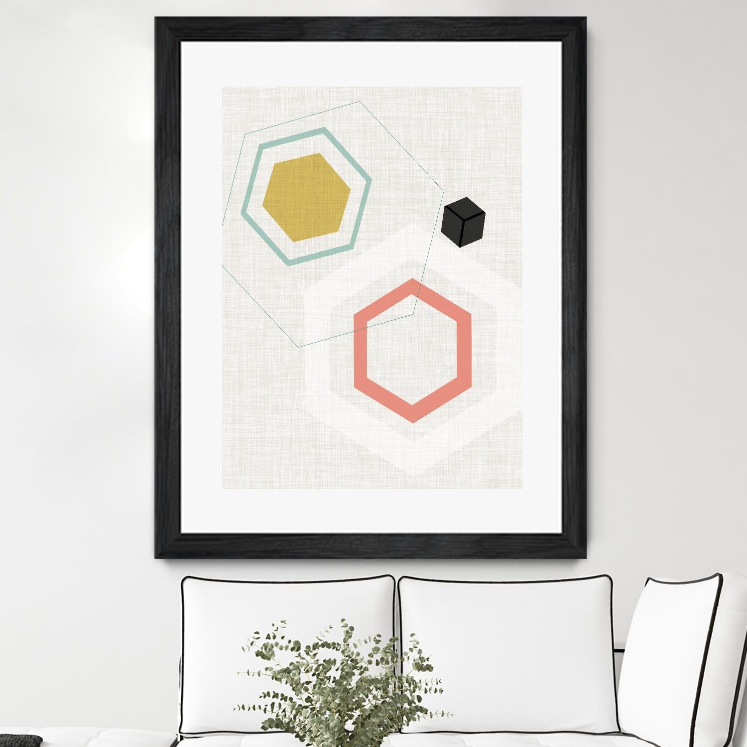 Mod Geometry II by Jarman Fagalde on GIANT ART - abstract