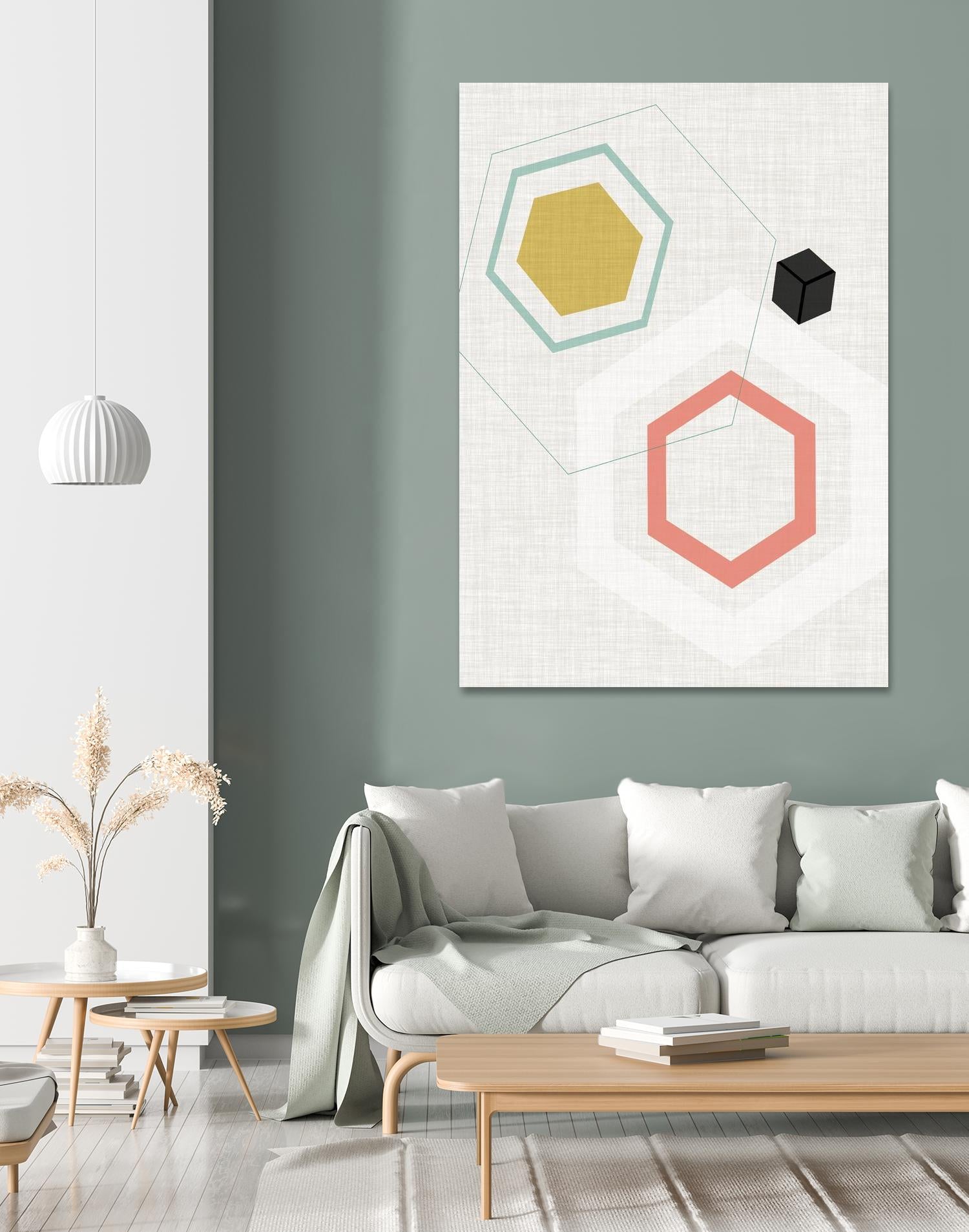 Mod Geometry II by Jarman Fagalde on GIANT ART - abstract