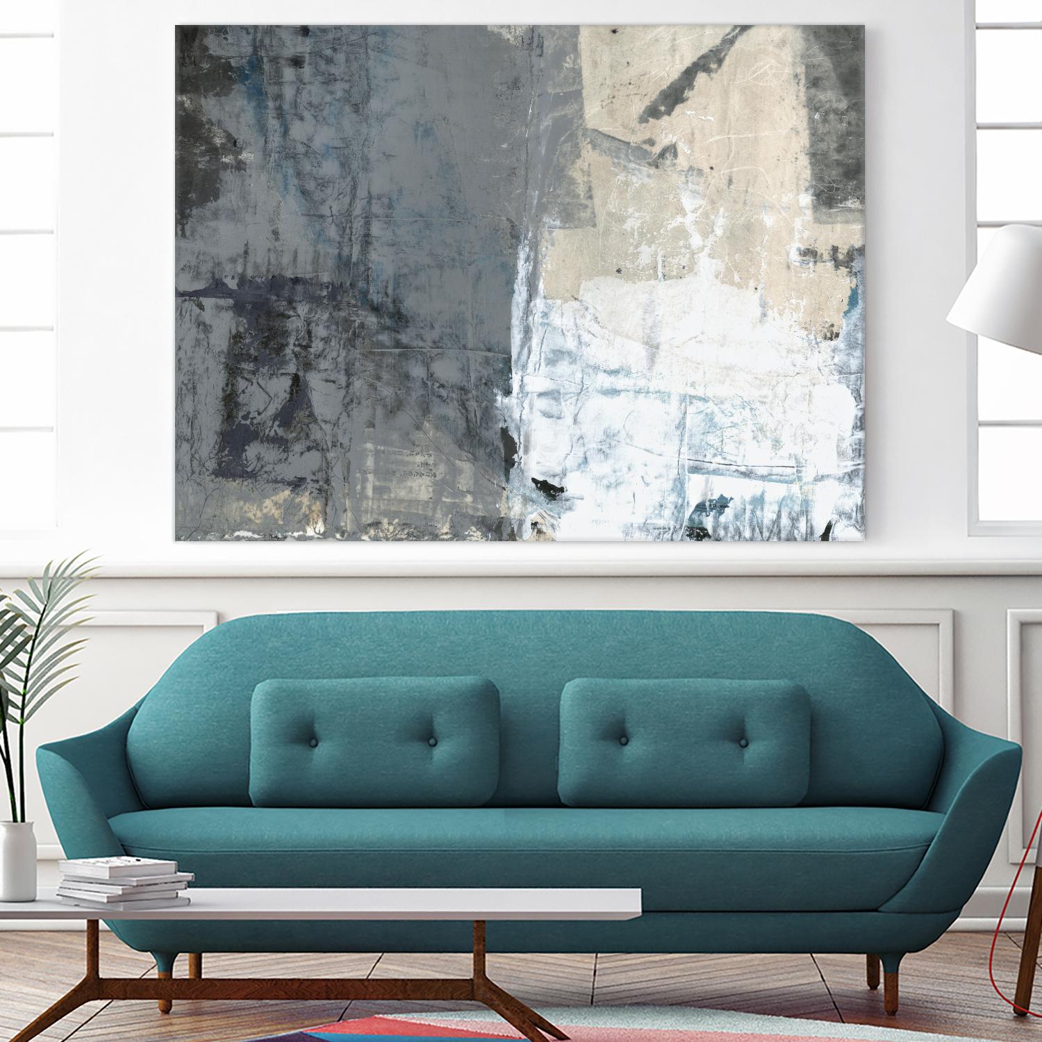Shades of Grey I by Elena Ray on GIANT ART - abstract