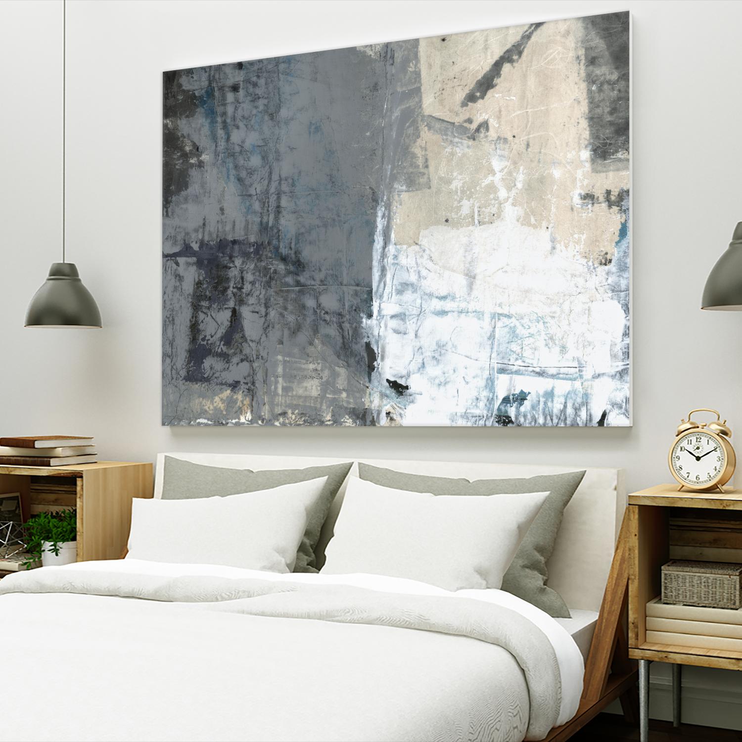 Shades of Grey I by Elena Ray on GIANT ART - abstract
