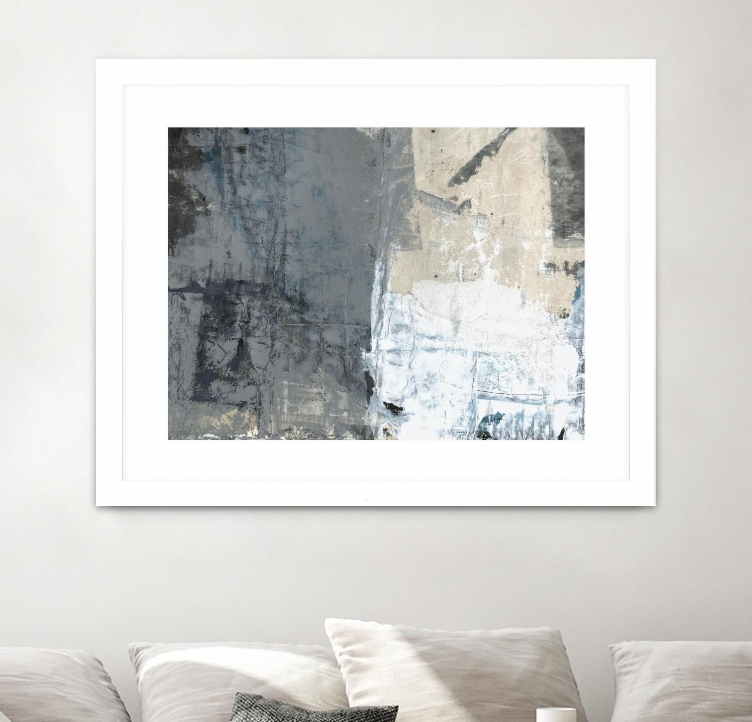 Shades of Grey I by Elena Ray on GIANT ART - abstract