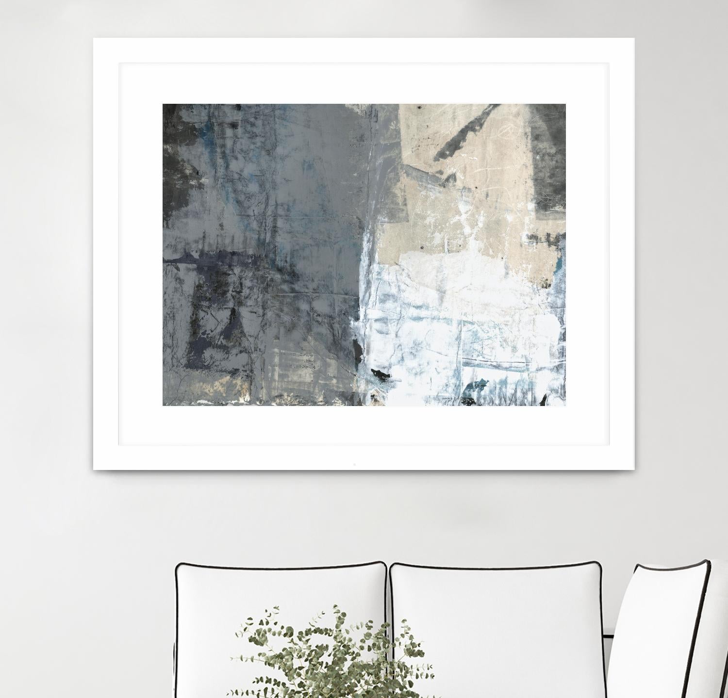 Shades of Grey I by Elena Ray on GIANT ART - abstract