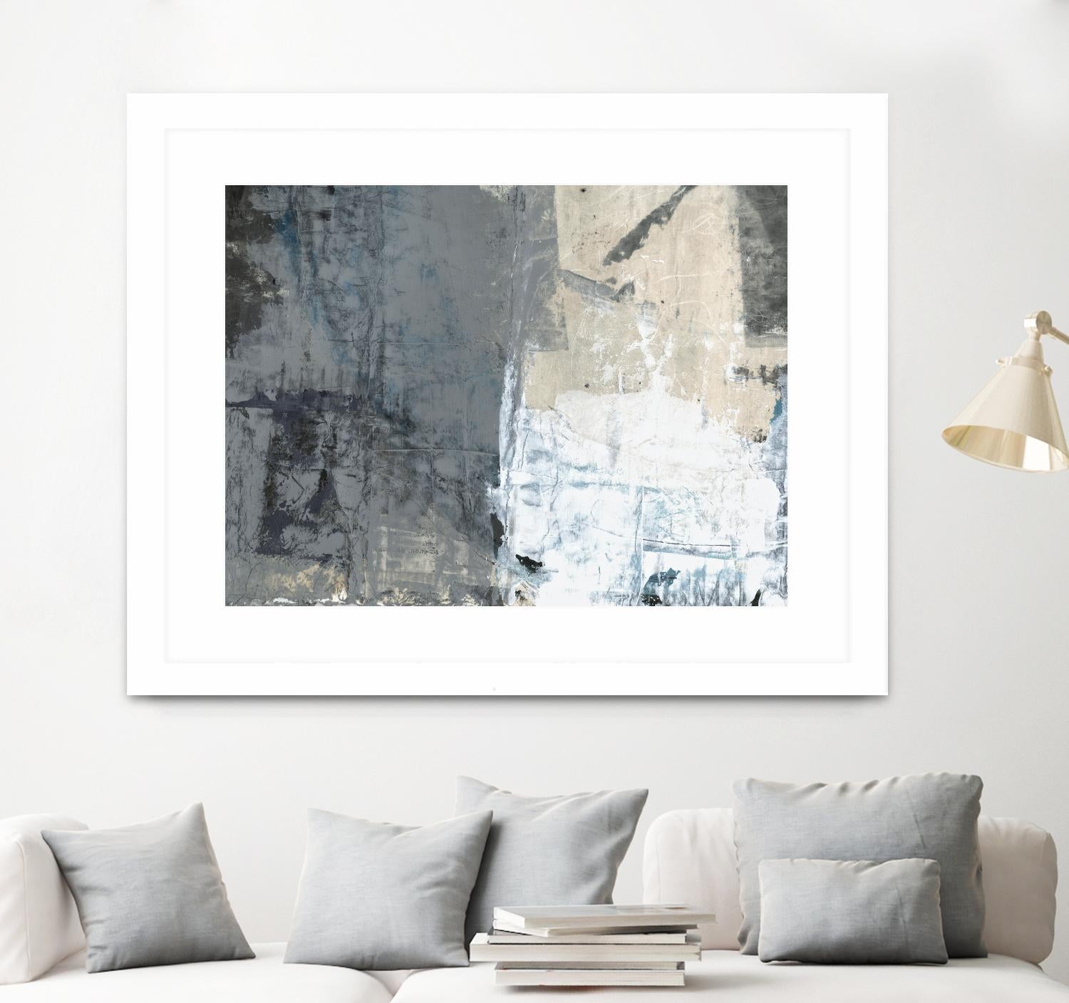 Shades of Grey I by Elena Ray on GIANT ART - abstract
