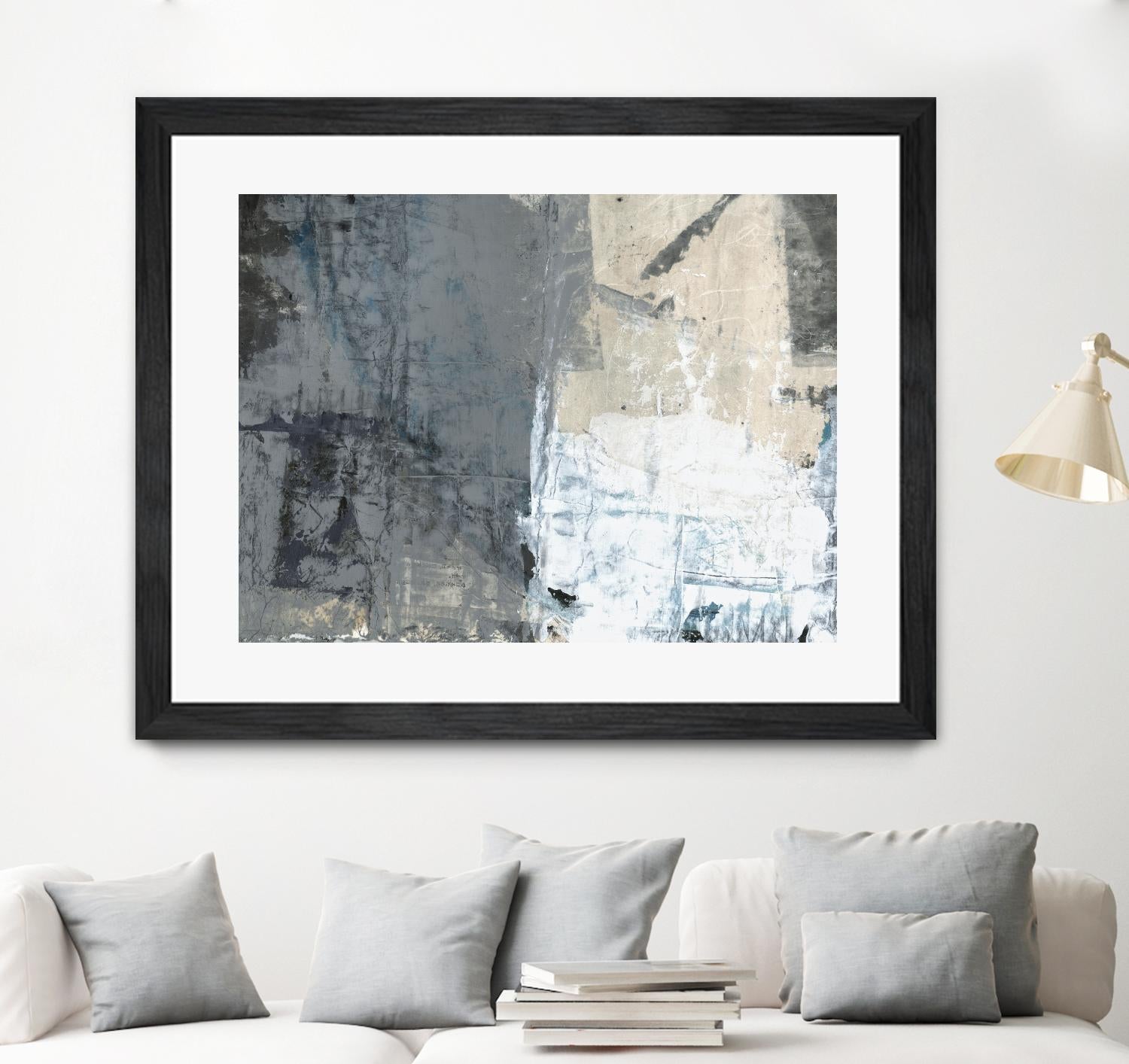 Shades of Grey I by Elena Ray on GIANT ART - abstract