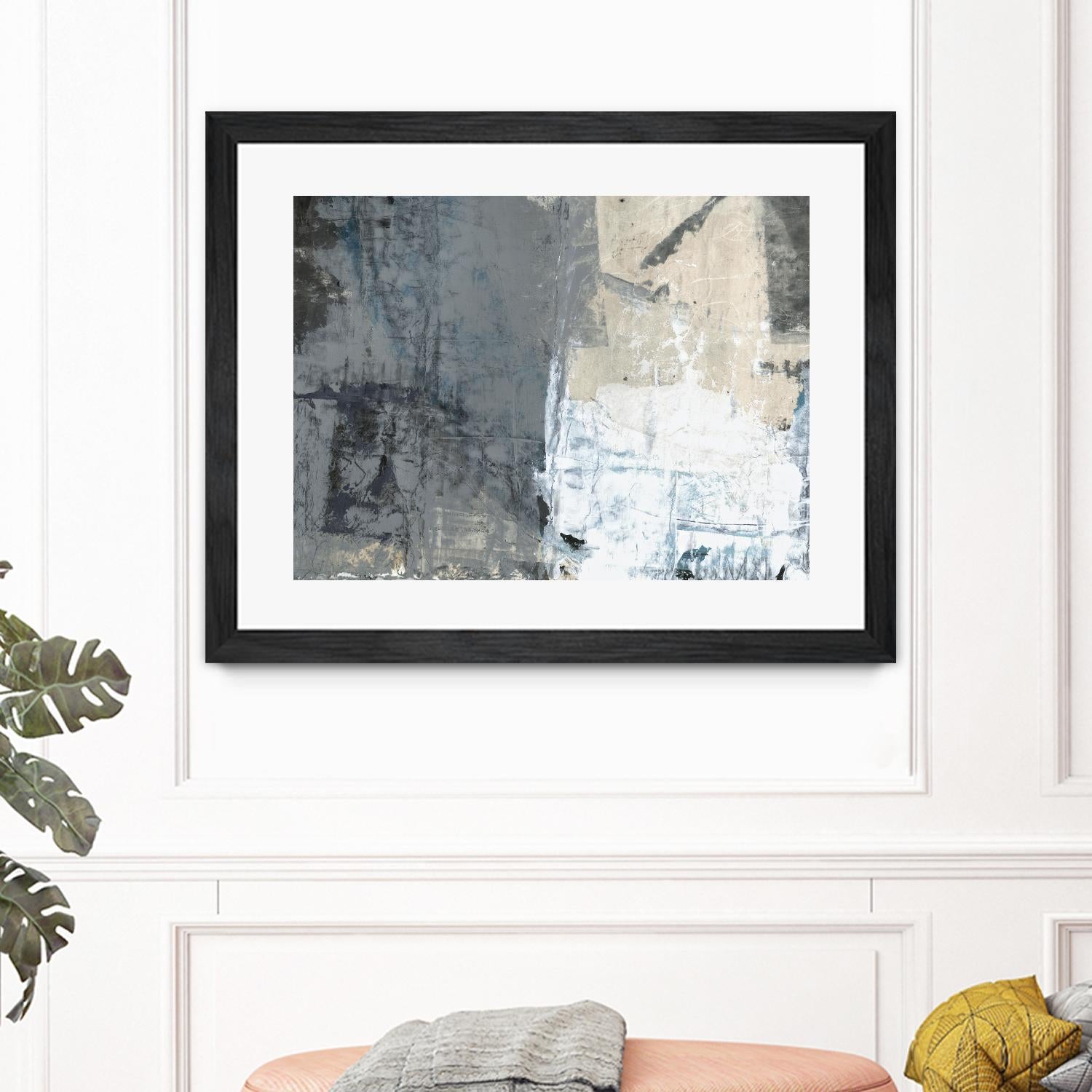 Shades of Grey I by Elena Ray on GIANT ART - abstract