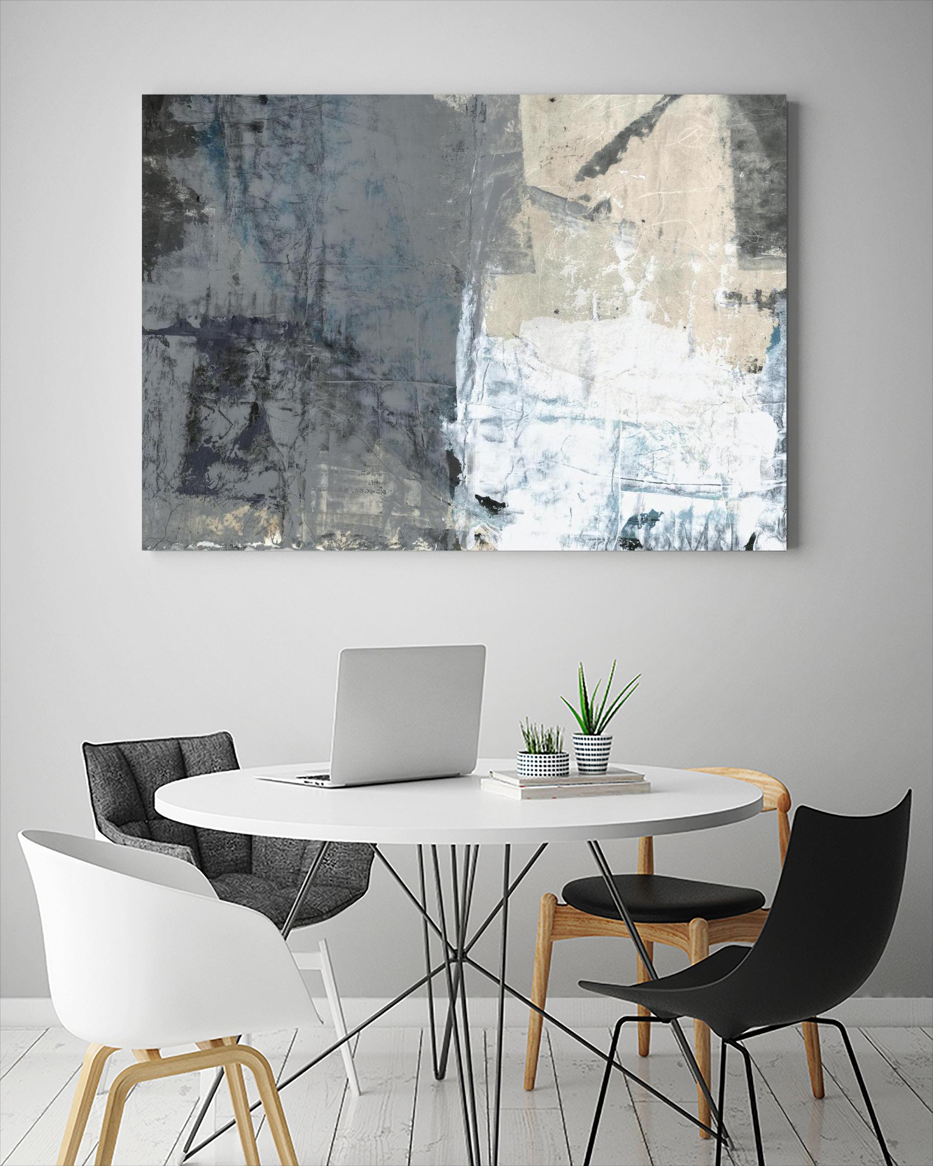 Shades of Grey I by Elena Ray on GIANT ART - abstract