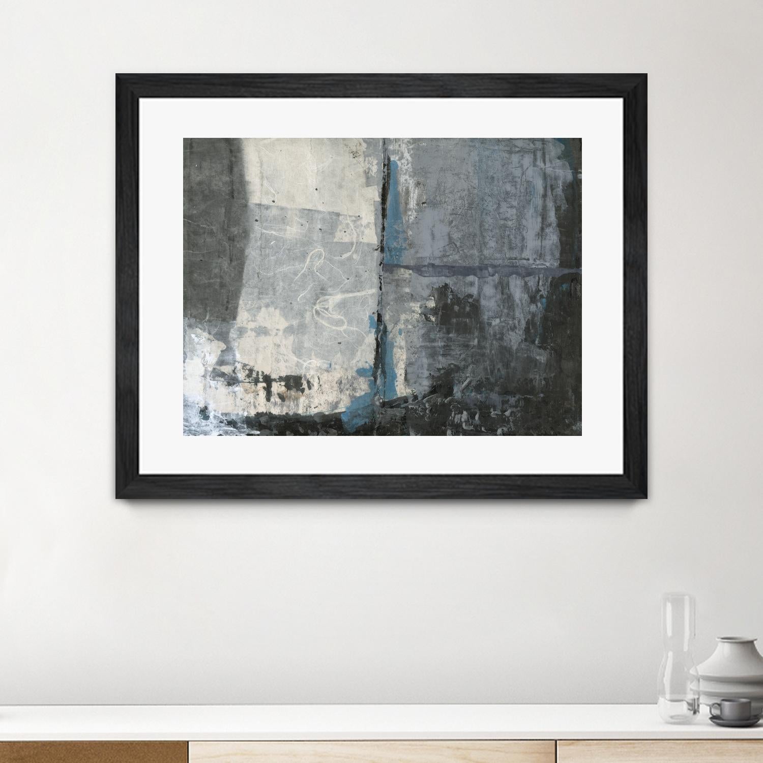 Shades of Grey II by Elena Ray on GIANT ART - abstract