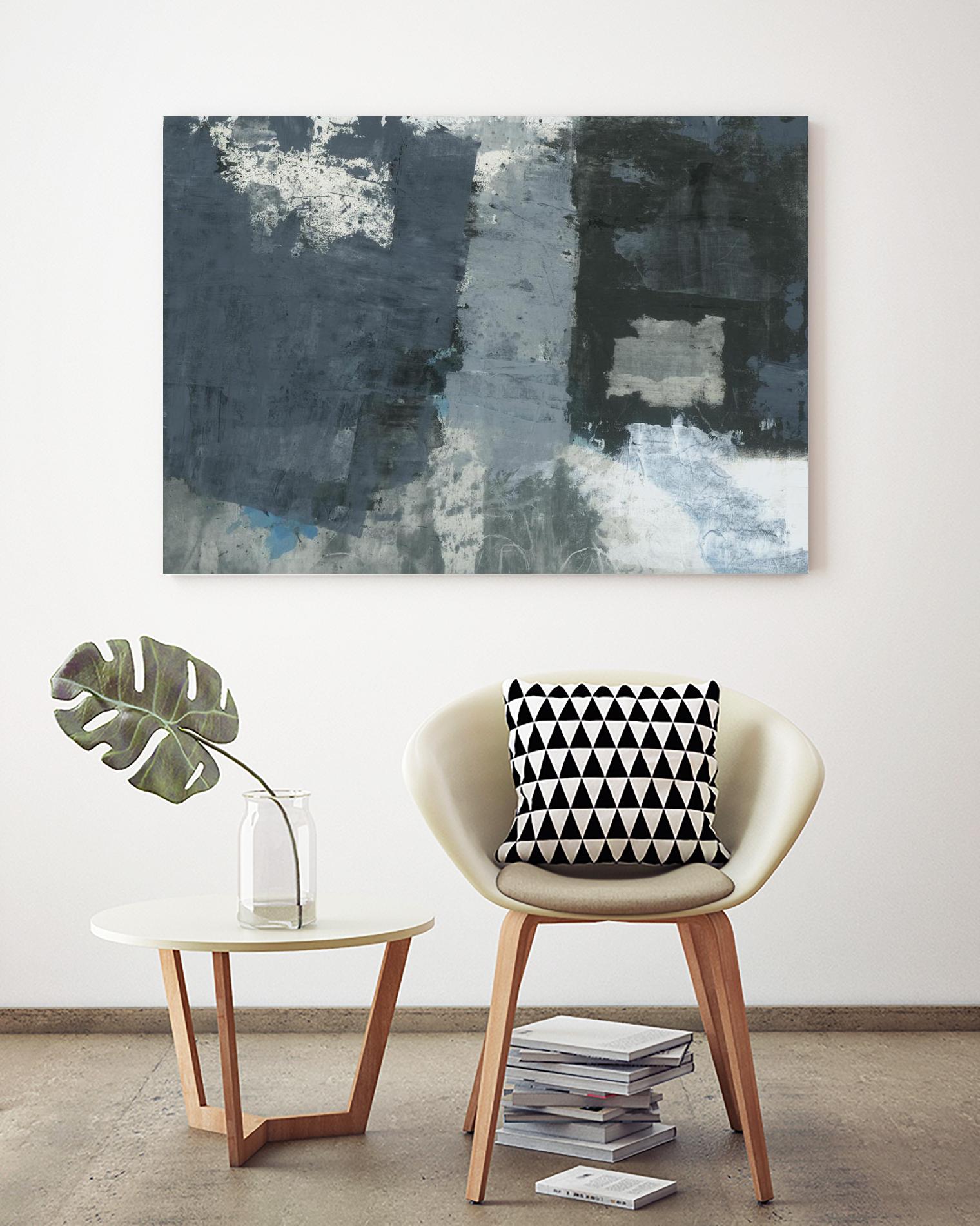 Shades of Grey IV by Elena Ray on GIANT ART - abstract