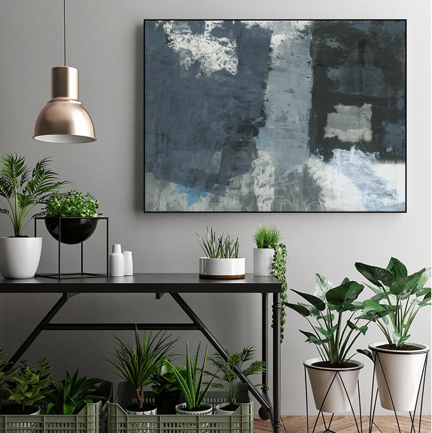Shades of Grey IV by Elena Ray on GIANT ART - abstract