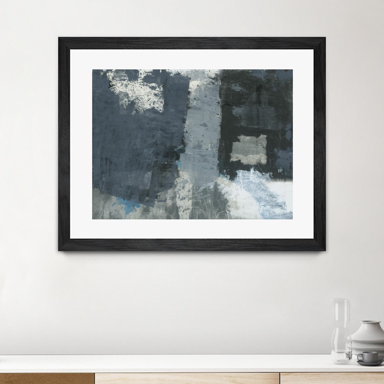 Shades of Grey IV by Elena Ray on GIANT ART - abstract