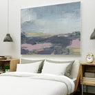 Pretty Horizon I by Jennifer Goldberger on GIANT ART - pink sea scene