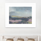 Pretty Horizon I by Jennifer Goldberger on GIANT ART - pink sea scene