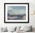 Pretty Horizon I by Jennifer Goldberger on GIANT ART - pink sea scene