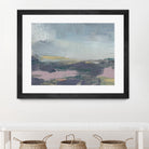 Pretty Horizon I by Jennifer Goldberger on GIANT ART - pink sea scene