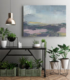 Pretty Horizon I by Jennifer Goldberger on GIANT ART - pink sea scene