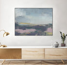 Pretty Horizon I by Jennifer Goldberger on GIANT ART - pink sea scene
